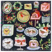 Image 1 of Twenty Four Robins........ original artwork