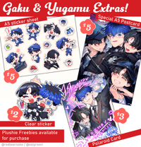 [Pre-ORDER] HUNDRED LINE Gaku & Yugamu extras