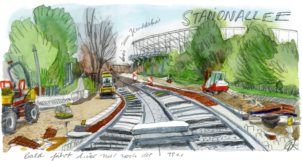 Image of Stadionallee // Wien