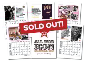 Image of Limited Edition All Mod Icon A5 Calendar 2026