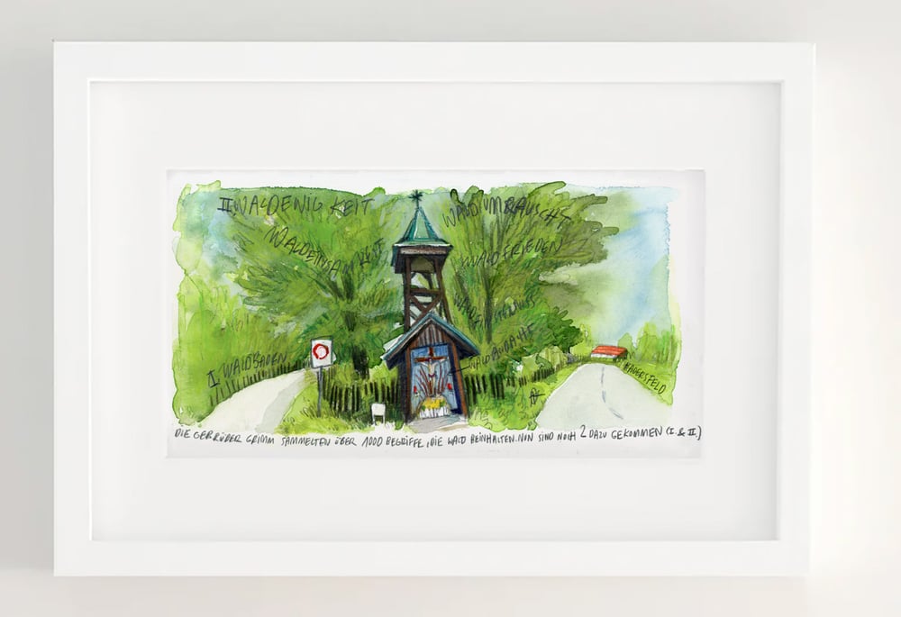 Image of Waldfrieden Waldewigkeit Waldeinsamkeit