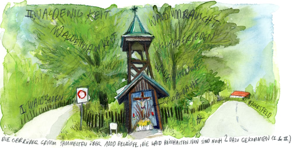 Image of Waldfrieden Waldewigkeit Waldeinsamkeit