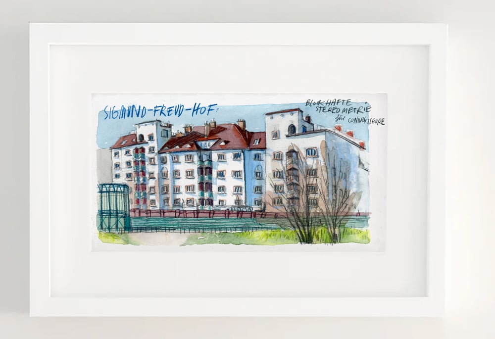 Image of Sigmund Freud Hof // Wien