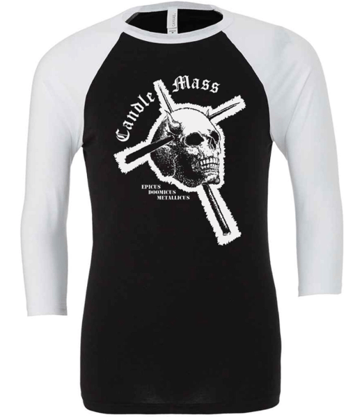 Image of T-SHIRT RAGLAN "EPIC DOOM METAL - 1987"  