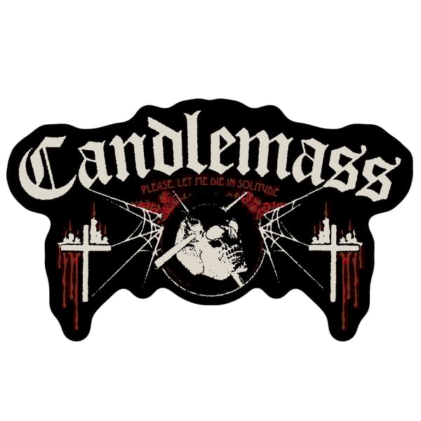 Image of WOVEN BACKPATCH "Solitude"