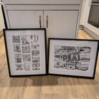 Image 1 of Last Minute Large Deal Town Framed Print