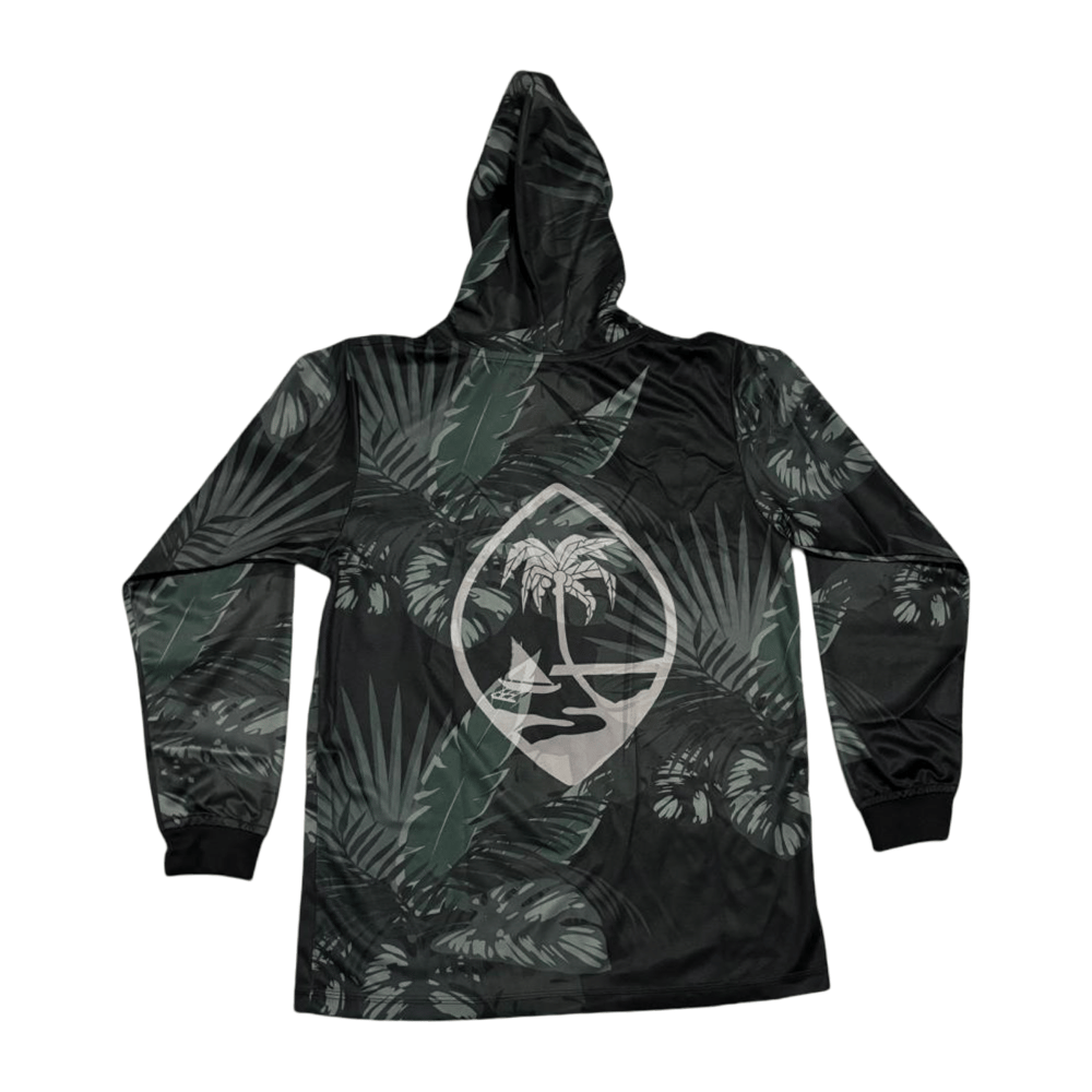 Image of ENE PALM TREE DRIFIT LONGSLEEVE HOODIE ( ADULT&YOUTH)