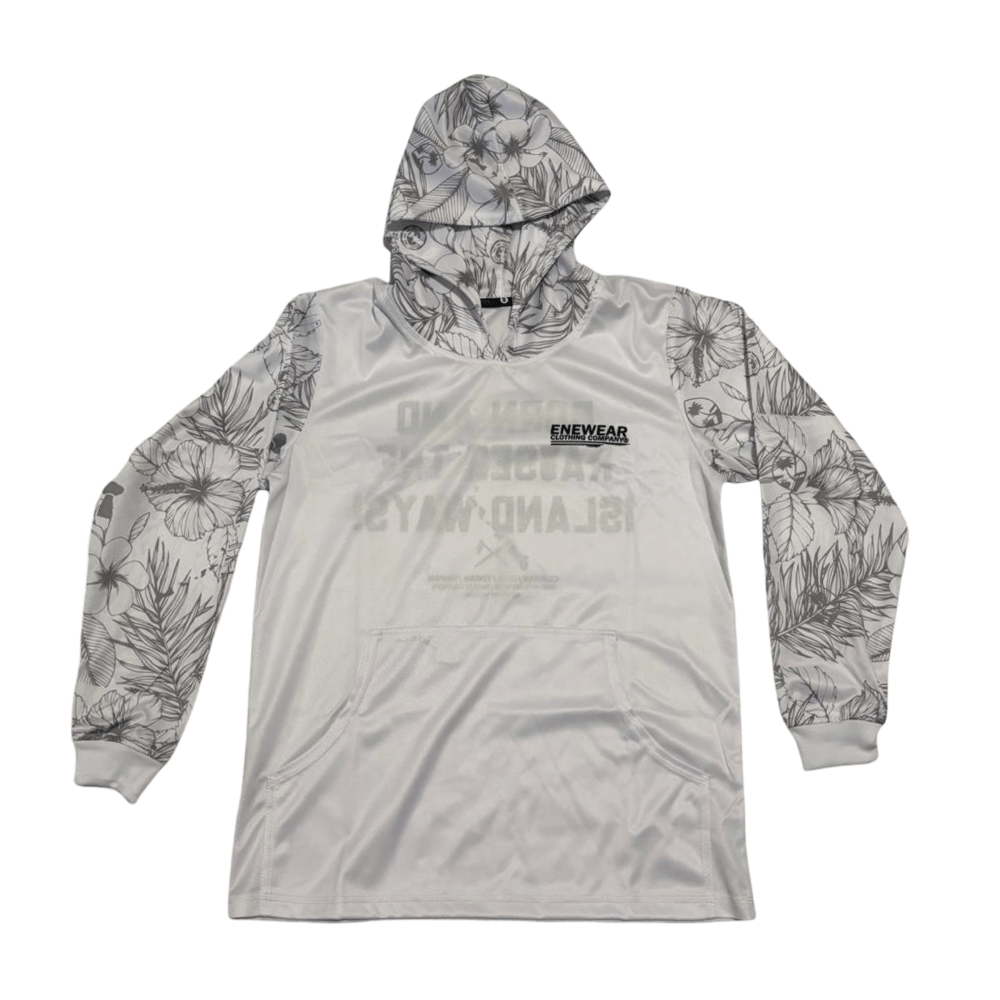 Image of BORN&RAISED  DRI-FIT LONGSLEEVE HOODIE (ADULT&YOUTH)