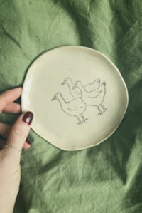 Image 2 of jewelry plate // gänse