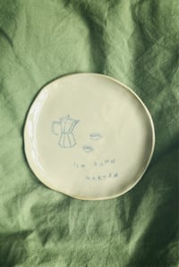 Image 2 of jewelry plate // ich kann warten 