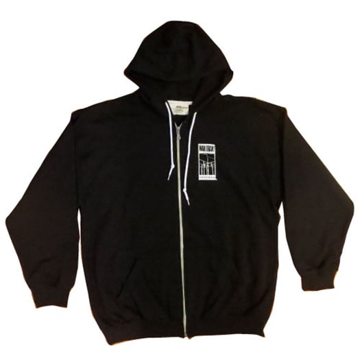 WAX TRAX! - Zip Hoodie / Wire Logo - Moon Logo | Wax Trax! Records