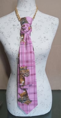 Image 3 of Pink Huntress Women's Necktie