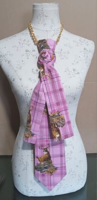 Image 4 of Pink Huntress Women's Necktie