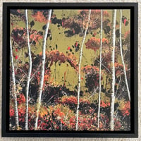 Image 5 of 'Forest Embers' framed canvas