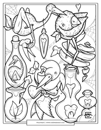 Image 2 of Coloring Book Page : Download & Print!