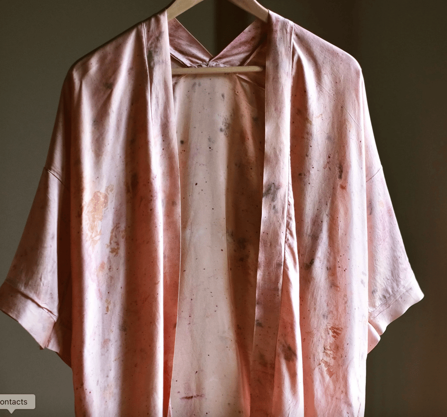 Image of New Moon Silk Robe