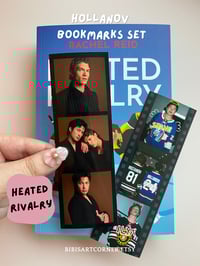 Image 2 of Hollanov Set of Bookmarks Heated Rivalry 
