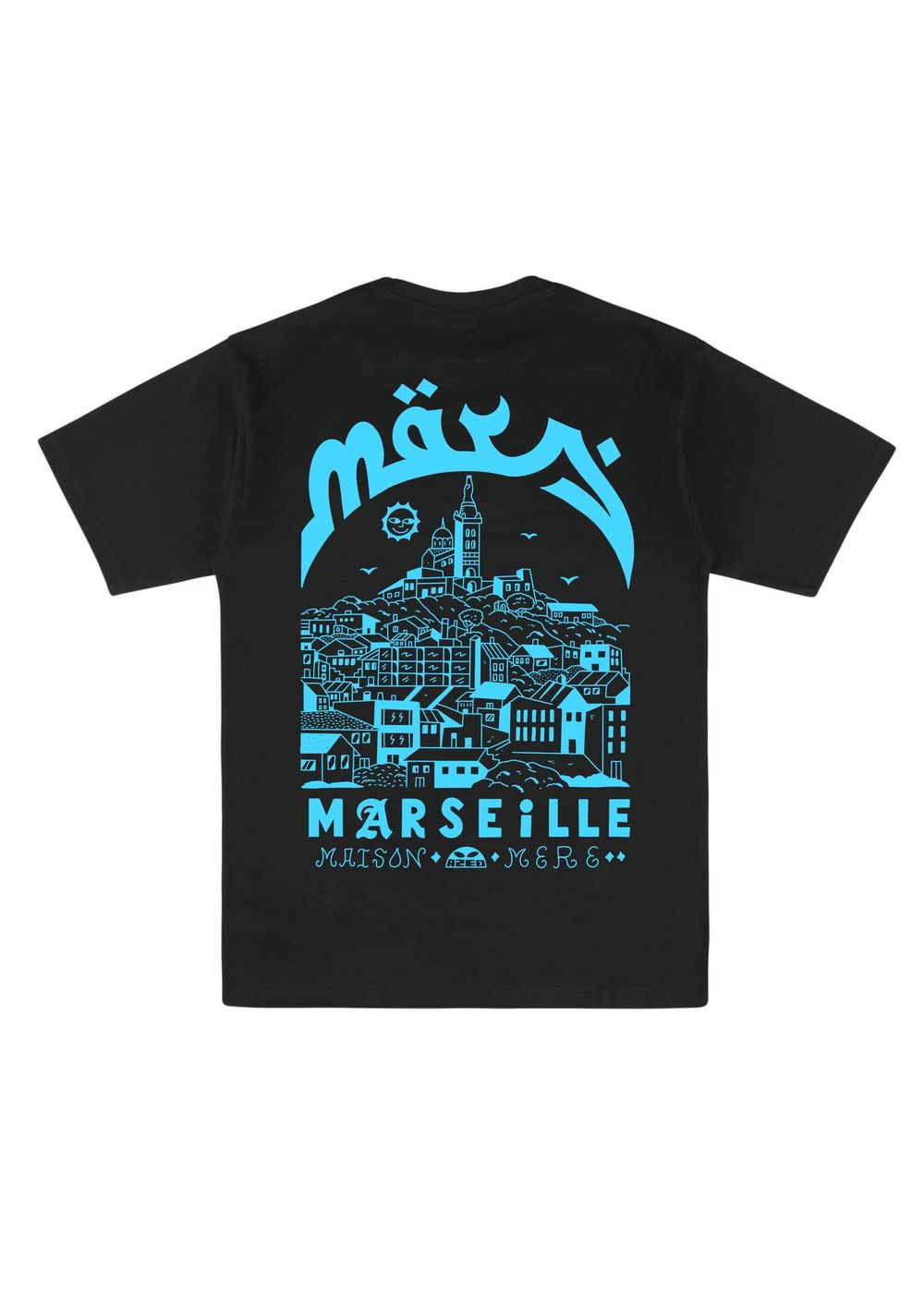 Copy of MARS V2 AZED X MAISON MÈRE  (NOIR/BLEU CIEL)