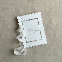 Image 2 of Still bloom flora wedding vow book set of 2 - 1 his vows + 1 her vows