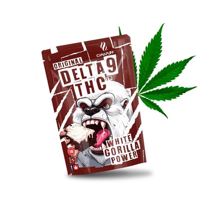THC Delta 9 Snaga bijele gorile