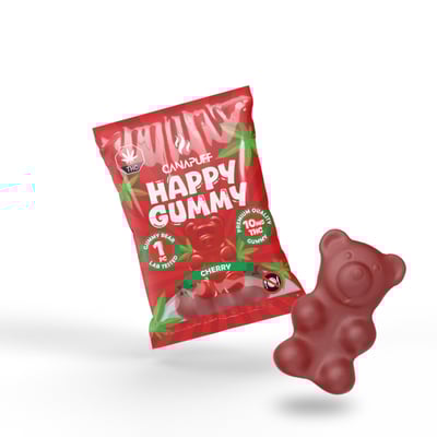 THC gumeni bomboni s okusom trešnje