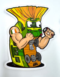 Image 4 of "STEEL FIGHTER"  Sticker Pack 