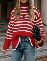 Image 2 of Cable Knit Team Canada Heritage Sweater