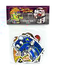 Image 1 of "STEEL FIGHTER"  Sticker Pack 