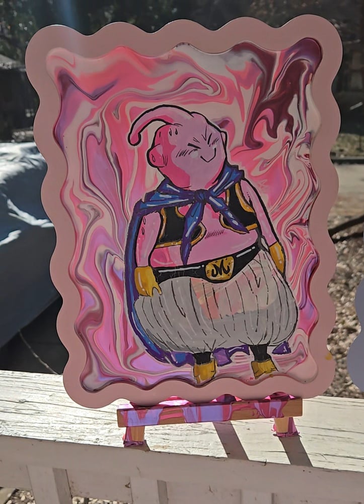 Image of Majin Buu Painting