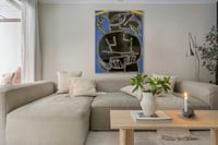 Image 12 of "Dance In The Soft Golden Wind" (Diptych) by America Martin