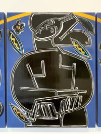 Image 6 of "Dance In The Soft Golden Wind" (Diptych) by America Martin