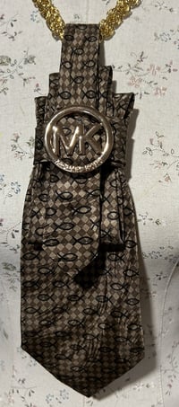 Image 1 of Signature MK Reclaimed Women's Necktie