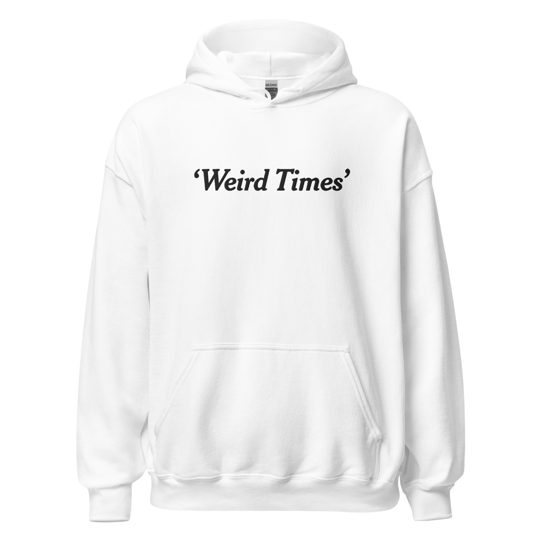 Image of ‘Weird Times’ / BIENNIAL HOODIE *embroidered