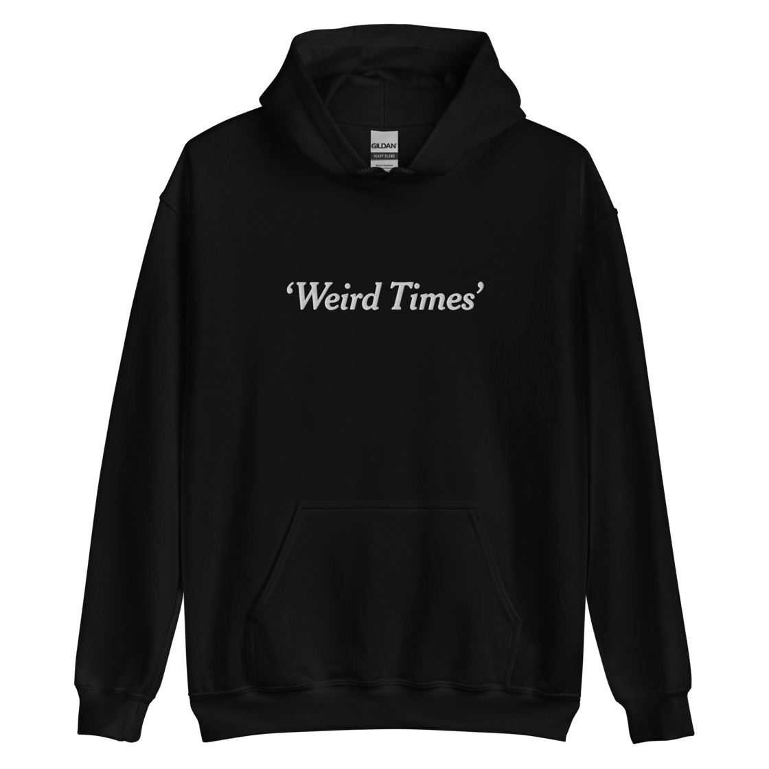 Image of ‘Weird Times’ / BIENNIAL HOODIE *embroidered
