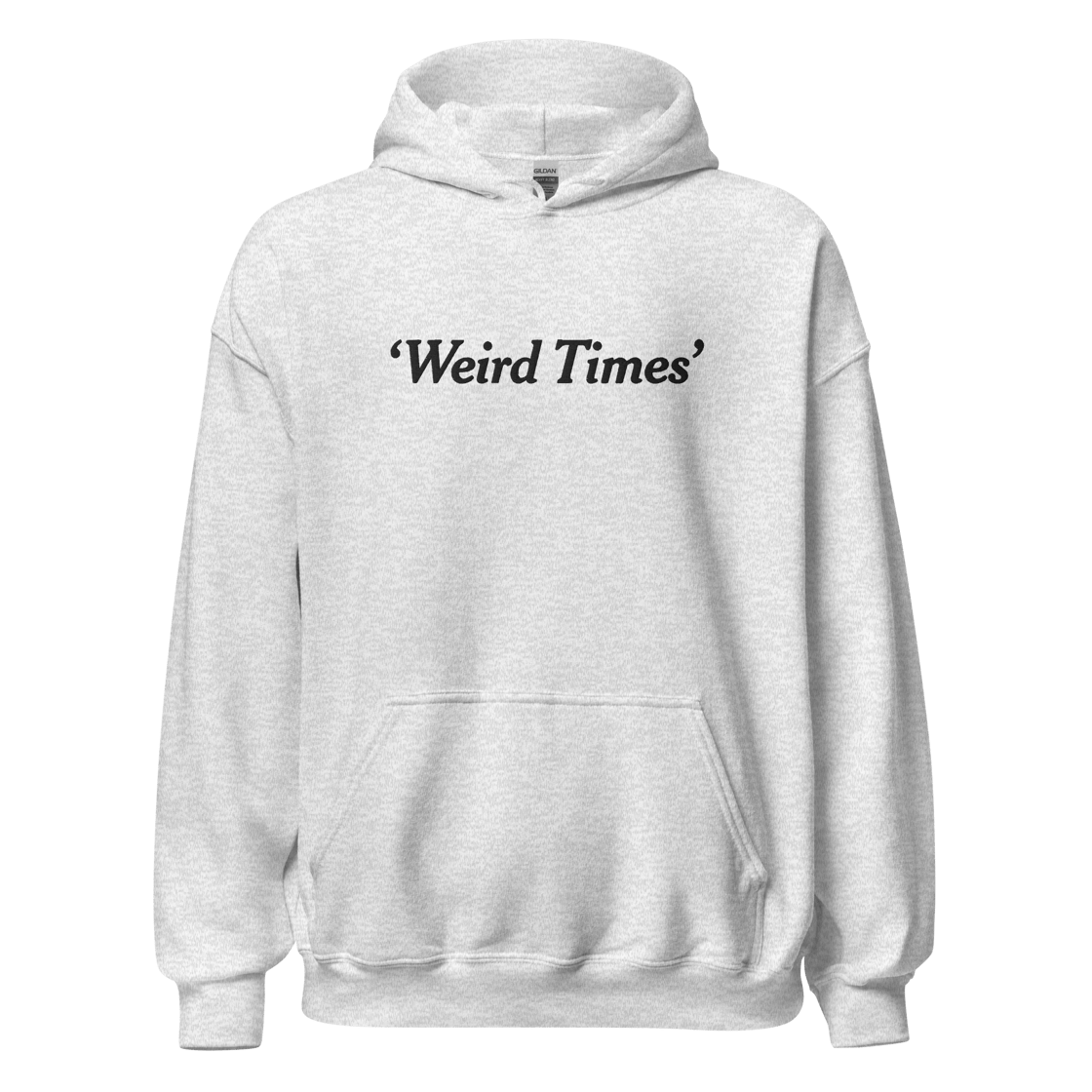 Image of ‘Weird Times’ / BIENNIAL HOODIE *embroidered
