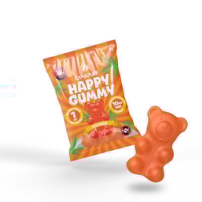 THC gumeni bomboni s narančom