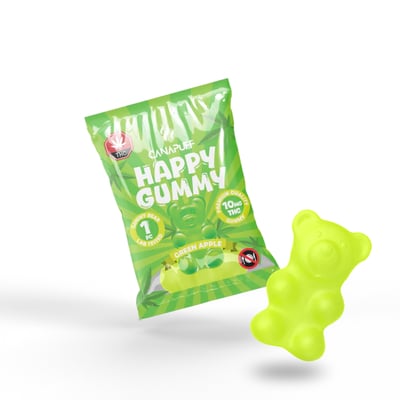 THC gumeni bomboni Zelena jabuka