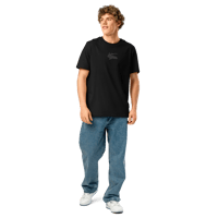 Image 4 of SUPPORT LOCAL LESBIANS epaulette shark tee