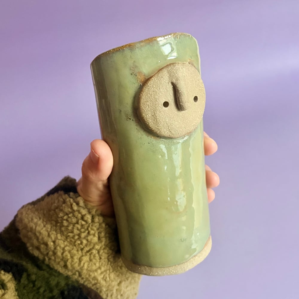 Image of Ceramic Watcher Vase