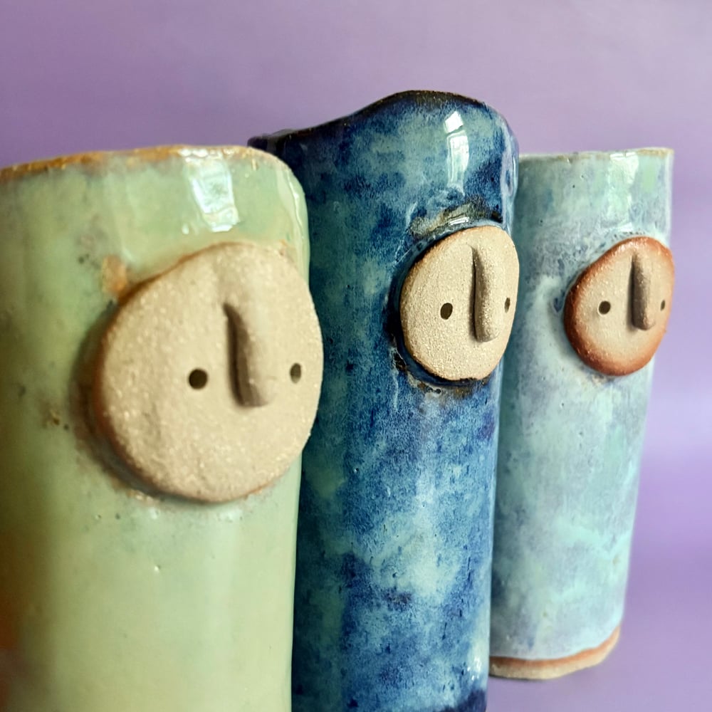 Image of Ceramic Watcher Vase
