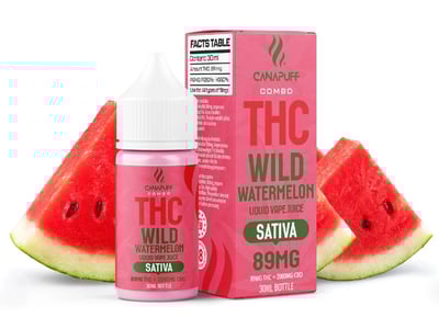 THC tekući divlja lubenica 30ml Sativa