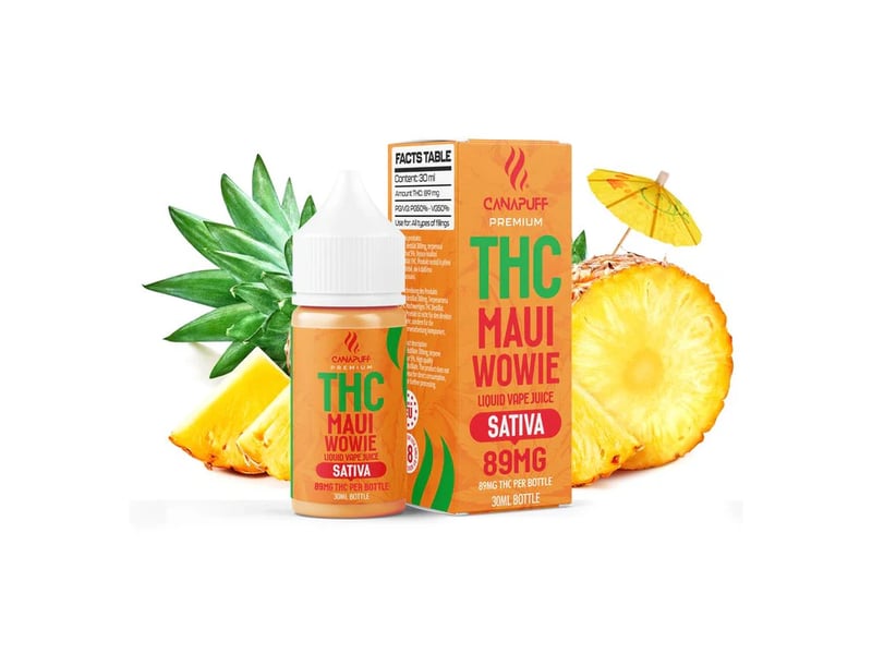 THC tekućina Maui Wowie 30ml Sativa