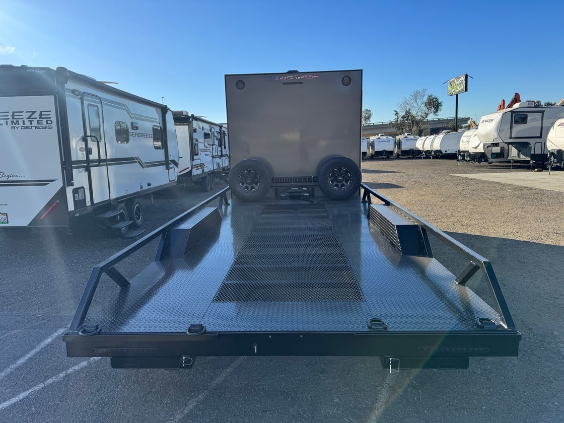 Image of Racer X with front Enclosed Box