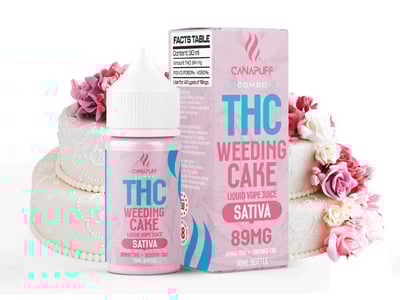THC tekući  kolač svadbena torta 30ml Sativa