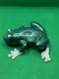 Image 4 of Emerald Guardian Resin Frog