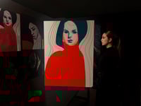 Image 3 of Portrait Colors I — She Wears Her Silence (Limited Edition 1/9, Only 9 Worldwide)