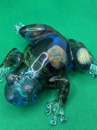 Image 3 of The Threshold Watcher Resin Frog