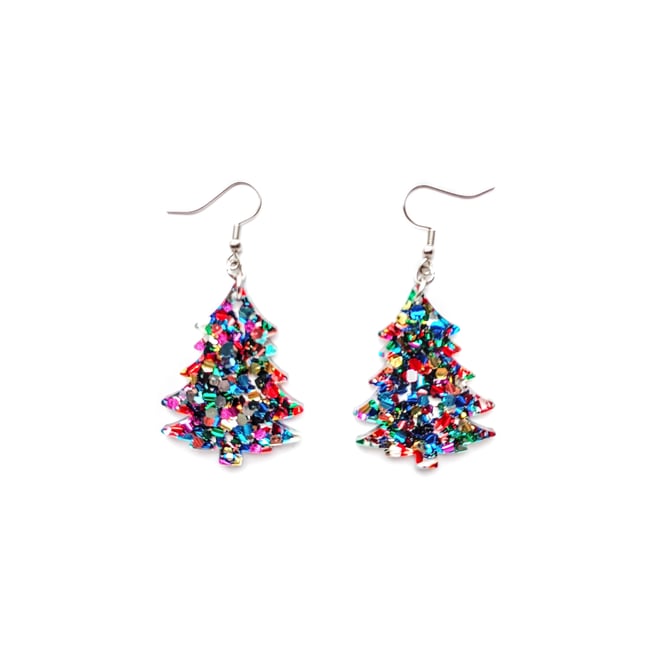 Christmas Tree Earrings 🎄
