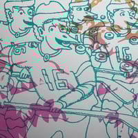 Image 4 of Leif Goldberg's 2026 Calendar! (12 double sided screen prints!)