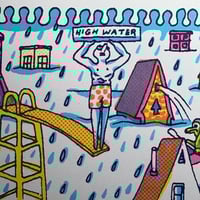 Image 10 of Leif Goldberg's 2026 Calendar! (12 double sided screen prints!)